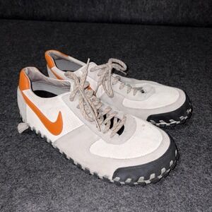 Nike ACG Considered Lava Dome Shoes Mens Size 10 Beige Orange Suede 320061-081